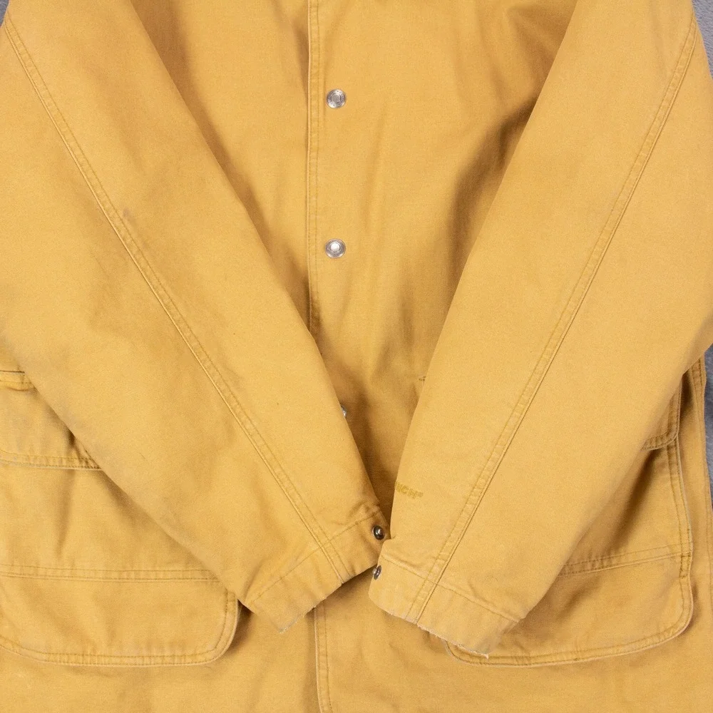 VTG Woolrich Mens L 16308 Saddle Barn Chore Jacket Removable Blanket‎ Lined Tan - Picture 5 of 16